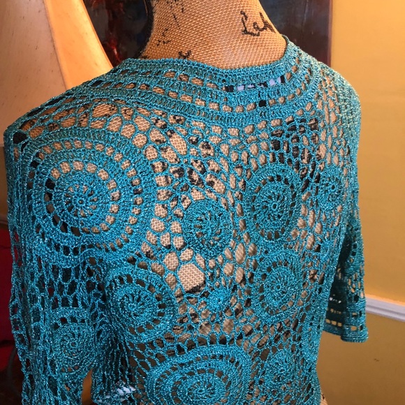 Sweaters Beautiful Teal Shrug Poshmark